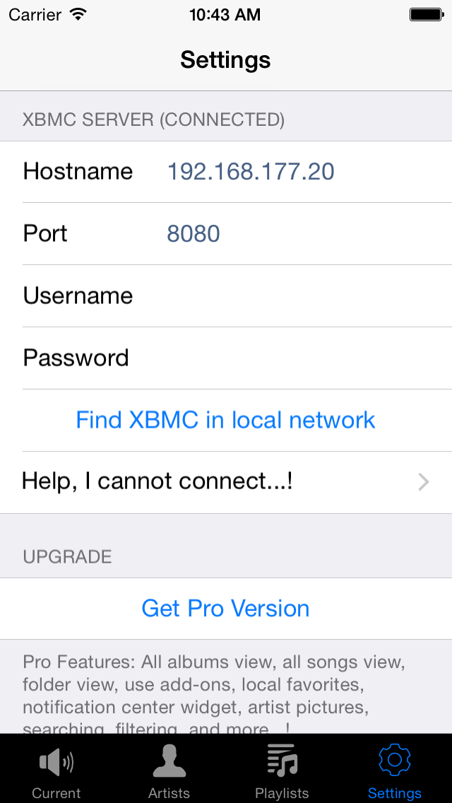 xmr screenshot iphone4 4